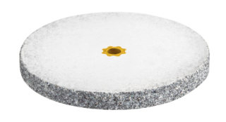 Kámen EVE COOLGRINDER, kruh, bílý, hrubý, 25 × 3 mm