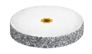 Kámen EVE COOLGRINDER, kruh, bílý, hrubý, 19 × 3 mm