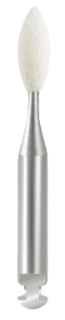 Kámen EVE CERASTONE, poupě, bílý, extra jemný, 2,5 × 6,5 mm
