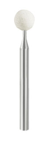 Kámen EVE CERASTONE, kulička, bílý, extra jemný, 3 × 3 mm