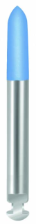 Leštící guma EVE PROPHYCLEAN®, špička, modrá, hrubá, 2,35 × 7 mm