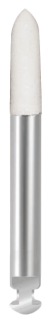 Leštící guma EVE PROPHYCLEAN®, špička, bílá, střední, 2,35 × 7 mm