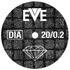 Řezací separační disk EVE FIBERCUT, disk, 20 × 0,2 mm