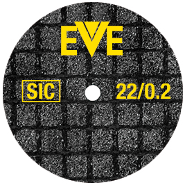 Řezací separační disk EVE FIBERCUT, disk, 22 × 0,2 mm