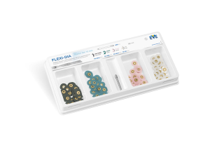 Set EVE FLEXI-DIA, disk, hrubý (25x), jemný (25x), střední (25x), velmi hrubý (25x)