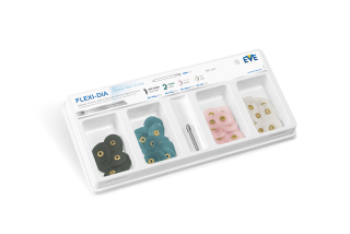Set EVE FLEXI-DIA SET, disk, hrubý (25x), jemný (25x), střední (25x), velmi hrubý (25x)