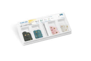 Set leštících kotoučků EVE FLEXI-DIA, disk, hrubý (25x), jemný (25x), střední (25x), velmi hrubý (25x)