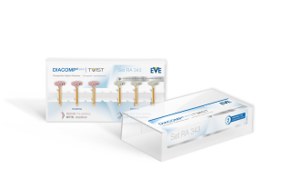Set EVE DIACOMP® plus, TWIST, jemná, střední (6ks)