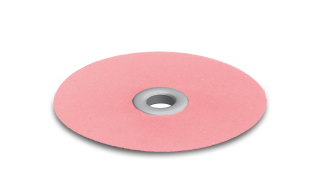 Leštící kotouček EVE FLEXI-D, růžový disk, střední, 17 × 0,17 mm