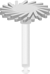 Leštič EVE PROPHY TWIST, šedý, TWIST, 14 × 1,6 mm