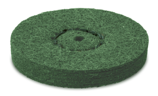 Leštící kotouček EVE CHROM plus, zelený kruh, extra jemný, 22 × 3 mm