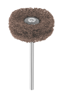 Houbovitý kartáček EVE FIBERWHEELS, hnědý, hrubý, 25 × 11 mm