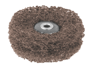 Houbovitý kartáček EVE FIBERWHEELS, hnědý disk, hrubý, 25 × 11 mm