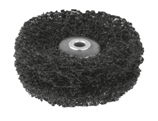 Houbovitý kartáček EVE FIBERWHEELS, černý disk, střední, 25 × 11 mm