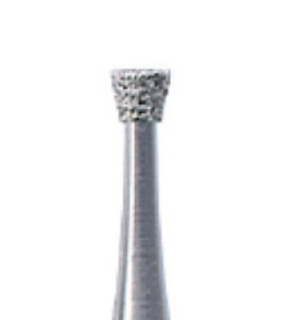 Diamantový vrtáček na zirkon, obrácený kónus, do mikromotoru, střední zrnitost, Ø 1,4 mm