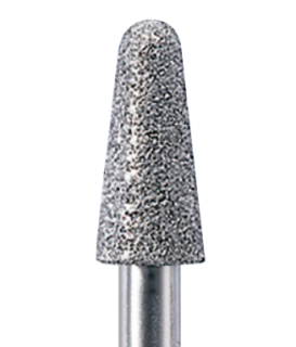 Diamantový vrtáček na zirkon, kónus, do mikromotoru, střední zrnitost, Ø 1,8 mm