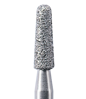 Diamantový vrtáček na zirkon, kónus, do mikromotoru, jemná zrnitost, Ø 1,6 mm
