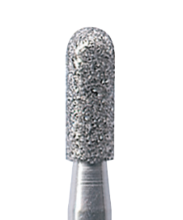 Diamantový vrtáček na zirkon, torpédo, do mikromotoru, jemná zrnitost, Ø 1,6 mm