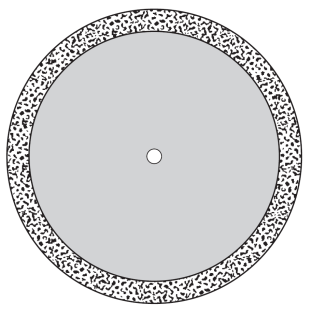 Diamantový disk se sintrovaným okrajem