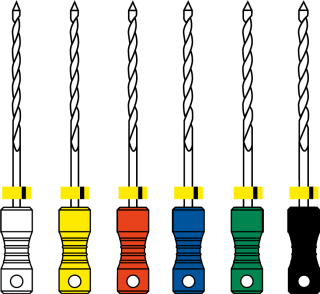 SET K-reamer 25 mm 045 - 080