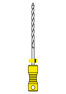 Žlutý K-reamer 28 mm