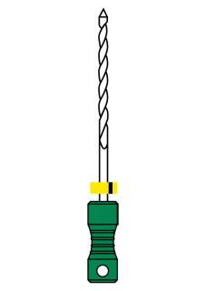 Zelený K-reamer 28 mm