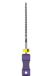 Fialový K-File 21 mm