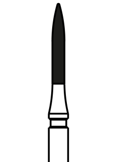 Finírka, jemný plamen, špičatý, do červeného kolénka, 500 314 249 072 010, ED3277