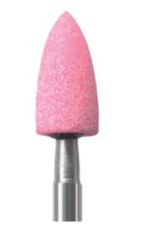 Růžová keramická bruska
