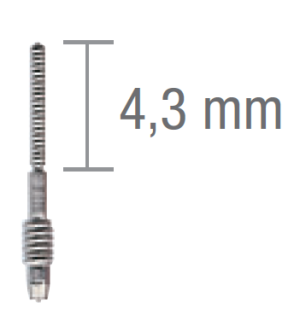 Retopin Titanium .021, Refill Pack,
