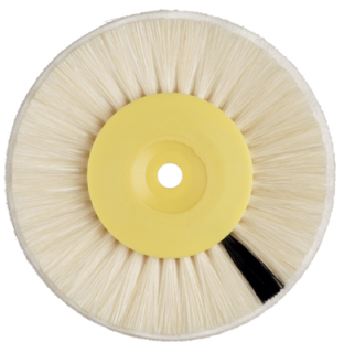 Kartáč HATHO Ideal, hrubý, bílý, Scotch Brite rouno + ZETA