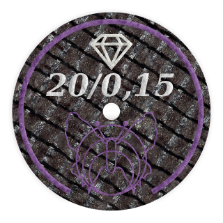 Řezací disk s diamantem na porcelán, Ø 20 mm, tloušťka 0,15 mm