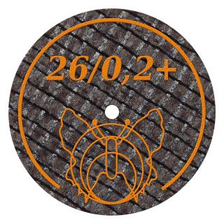 Řezací disk na kovy, Ø 26 mm, tloušťka 0,25 mm