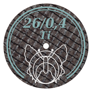 Řezací disk na titan, Ø 26 mm, tloušťka 0,4 mm