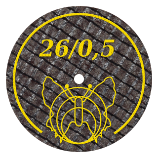 Řezací disk na kovy, Ø 26 mm, tloušťka 0,5 mm