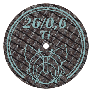 Řezací disk na titan, Ø 26 mm, tloušťka 0,6 mm