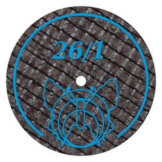 Řezací disk na kovy, Ø 26 mm, tloušťka 1 mm