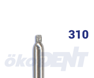 Diamantový vrtáček, označovač hloubky 1,0 mm, do červeného kolénka, střední zrnitost, Ø 0,9 mm, Ø 0,9 mm – 806 314 DM10 524 009