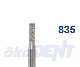 Diamantový vrtáček, modrý válec, do modrého kolénka, střední zrnitost, Ø 0,7 mm – 806 204 107 524 007