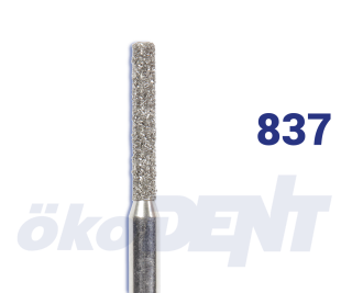 Diamantový vrtáček, černý válec (L = 8 mm), do mikromotoru, velmi hrubá zrnitost, Ø 1,4 mm – 806 104 111 544 014