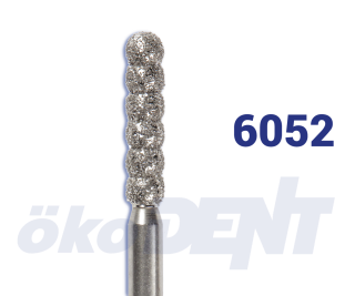 Diamantový vrtáček, modrý reducer (6 dílný), válec, do červeného kolénka, střední zrnitost, Ø 1,8 mm – 806 314 510 524 018