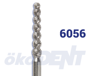Diamantový vrtáček, modrý reducer (7 dílný), kónus, do mikromotoru, střední zrnitost, Ø 1,8 mm – 806 104 521 524 018