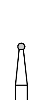 Růžicový vrtáček, kulička, do modrého kolénka, Ø 1,2 mm