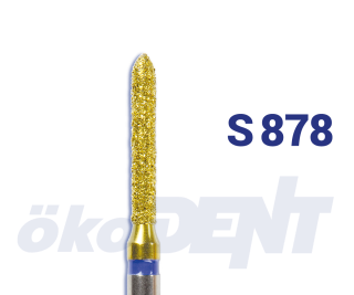 SUPRA diamant, modré torpédo (L = 8 mm), do modrého kolénka, střední zrnitost
