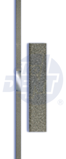 Žlutý diamantový pásek, šířka 3,75 mm, délka 147 mm, 900, velmi jemná zrnitost