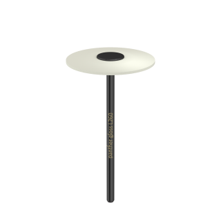 Leštící guma Panther s diamantem, čočka, velmi jemná zrnitost, Ø 26 × 2 mm