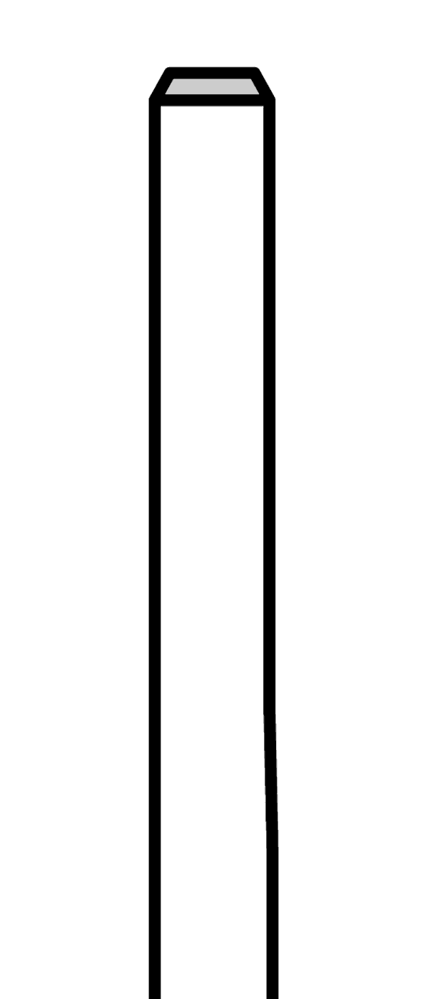 Diamantový vrtáček, modrý válec, jen čelně obložený, do červeného kolénka, střední zrnitost, Ø 1,6 mm – 806 314 722 524 016