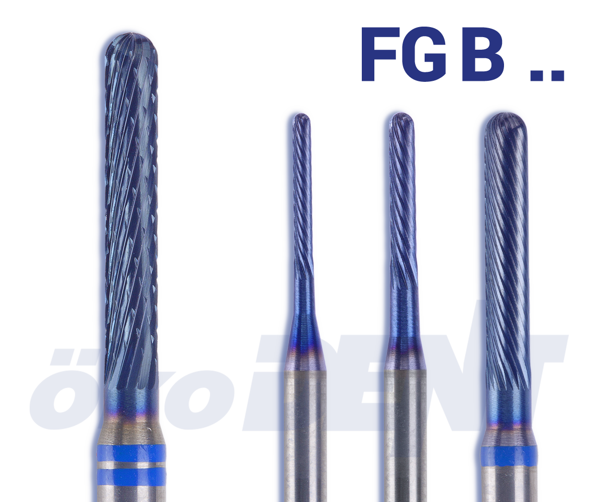Tvrdokovová speciální fréza, BlueLine, do mikromotoru, Ø 2,3 mm