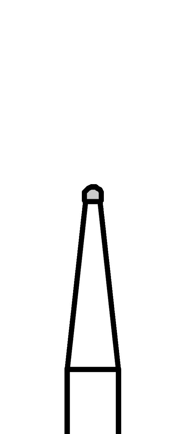 Růžicový vrtáček, kulička, do modrého kolénka, Ø 0,8 mm