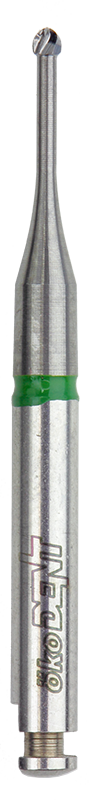 Růžicový vrtáček, kulička, úzký krček, do modrého kolénka, Ø 1 mm